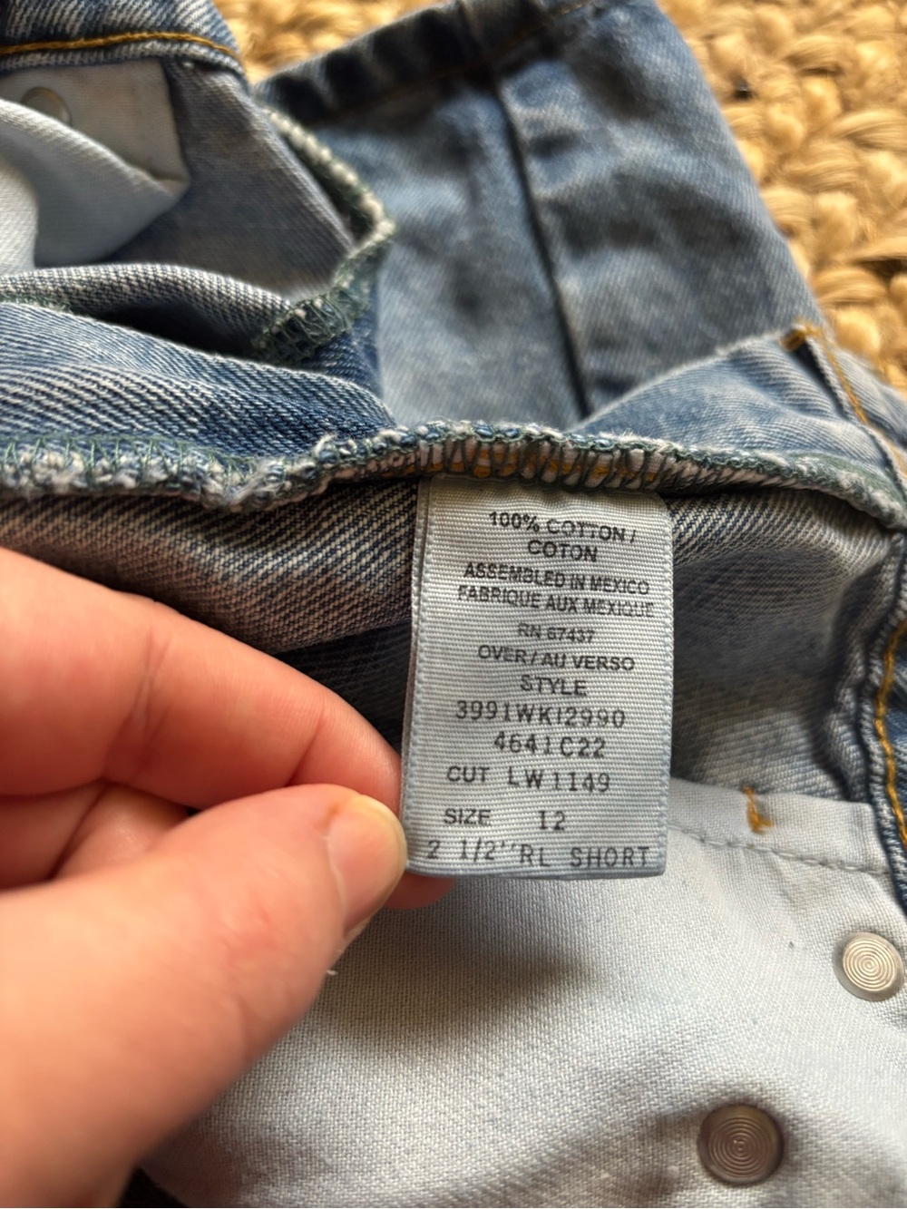 Vintage Y2K 90s Polo Ralph Lauren Denim Shorts - Picture 7 of 7